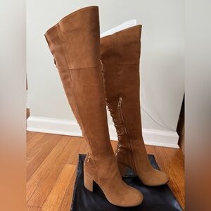 Rachel Zoe Suede Heeled Boots